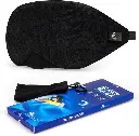 Mavogel Cotton Sleep Mask - Updated Design Light Blocking Sleep Eye Mask, Soft and Comfortable Night Sleeping Mask for Men Women, Eye Blinder for Travel/Sleeping, Includes Travel Pouch
