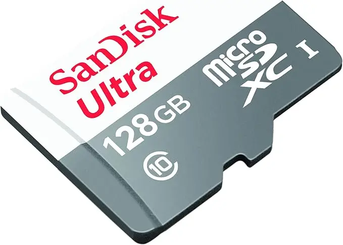 Sandisk Ultra Microsdxc Uhs 1 Card 100Mb/S Grey -Sdsqunr-128G-Gn3Mn, Grey
